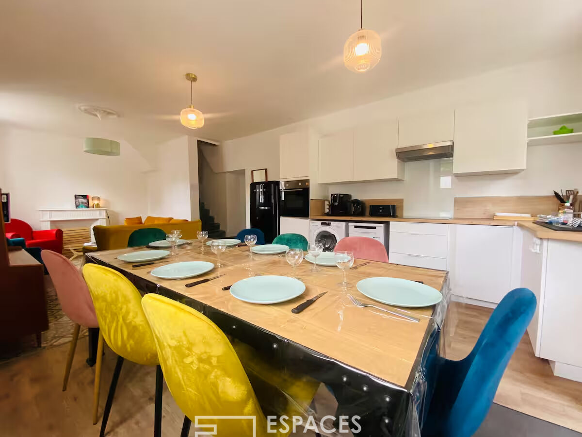 Charming 19th-century house in the heart of La Pointe, a former fishing village in Bouchemaine