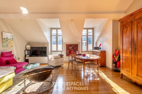 Bright apartment in the city center: