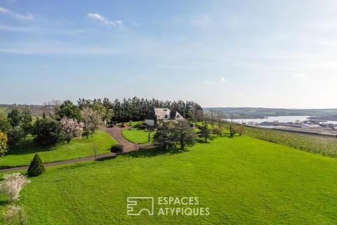 Propriété sur deux hectares avec panorama unique