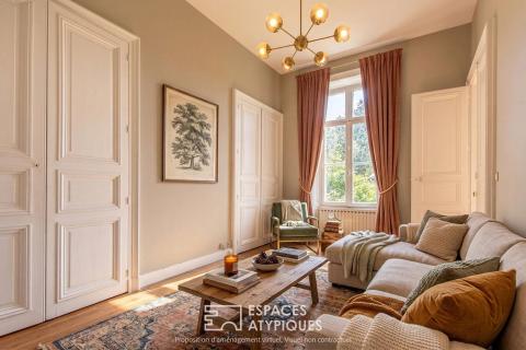 Bright apartment near the train station