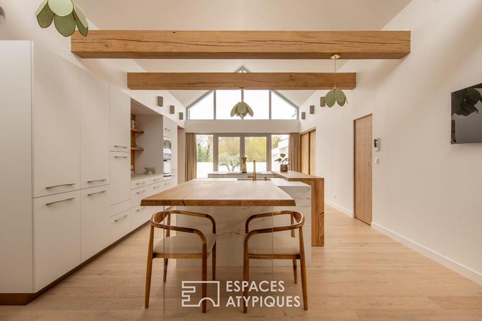Élégante maison contemporaine d'architecte