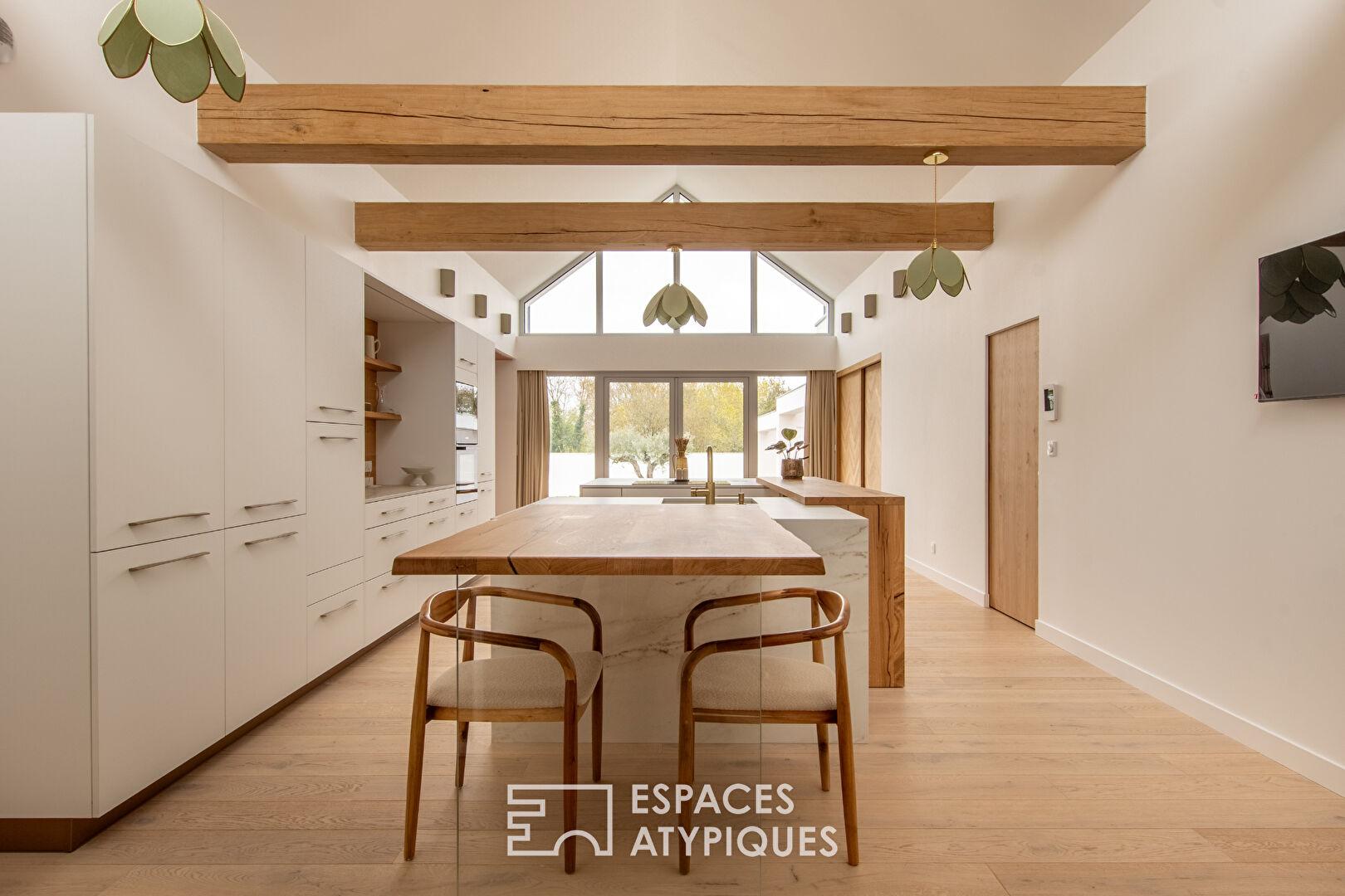 Élégante maison contemporaine d'architecte