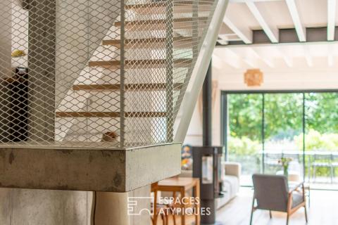 Maison d&rsquo;architecte lumineuse avec vue Loire
