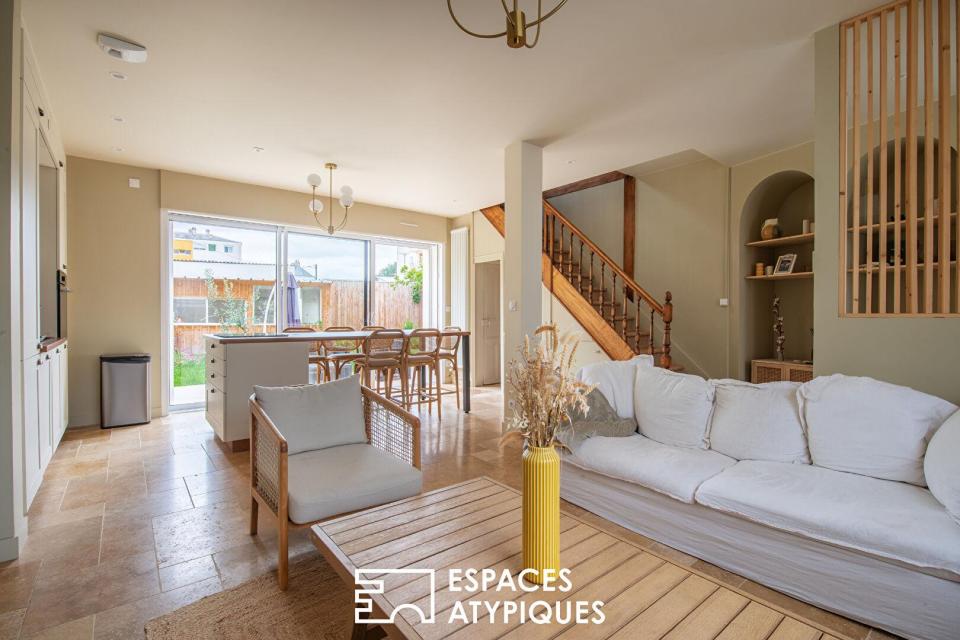 Maison de ville à la rénovation soignée