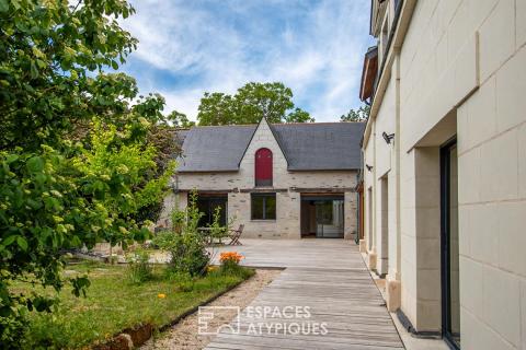 Propriété authentique et rénovée sur les bords de Loire