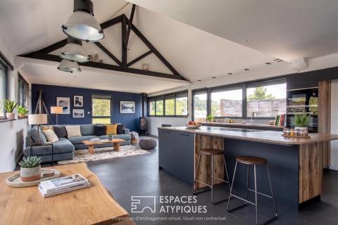 L&rsquo;ancienne forge réinventée en loft