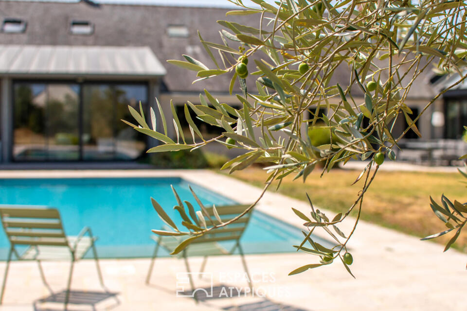 Villa d'exception aux accents de Provence, aux portes d'Angers