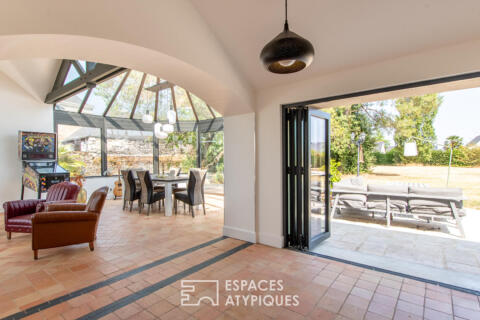Villa d&rsquo;exception aux accents de Provence, aux portes d&rsquo;Angers