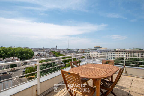 Appartement dernier étage avec grande terrasse