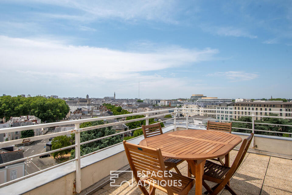 Appartement dernier étage avec grande terrasse