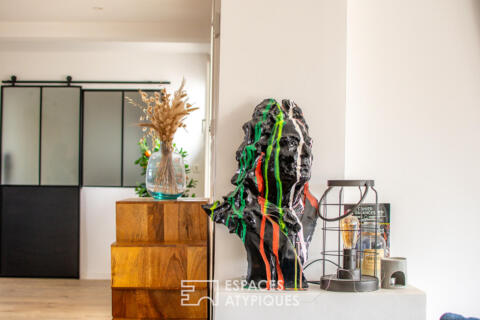 Maison familiale contemporaine avec studio indépendant