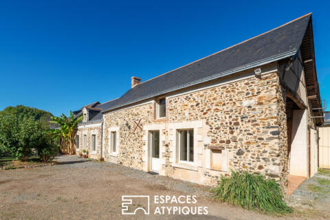 Character farmhouse in a bucolic environment