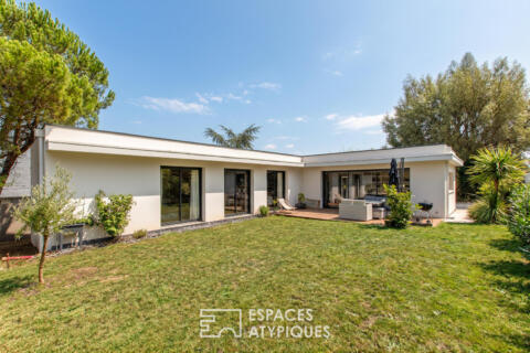 Chaleureuse maison contemporaine
