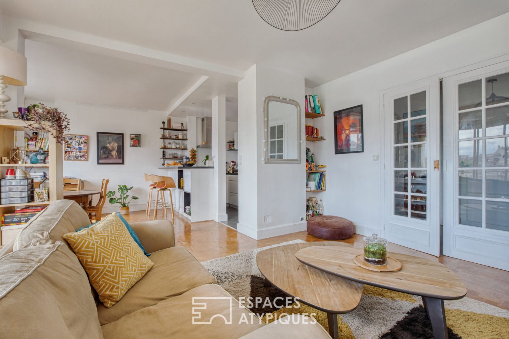 L’accueillant : appartement lumineux avec sa vue dégagée