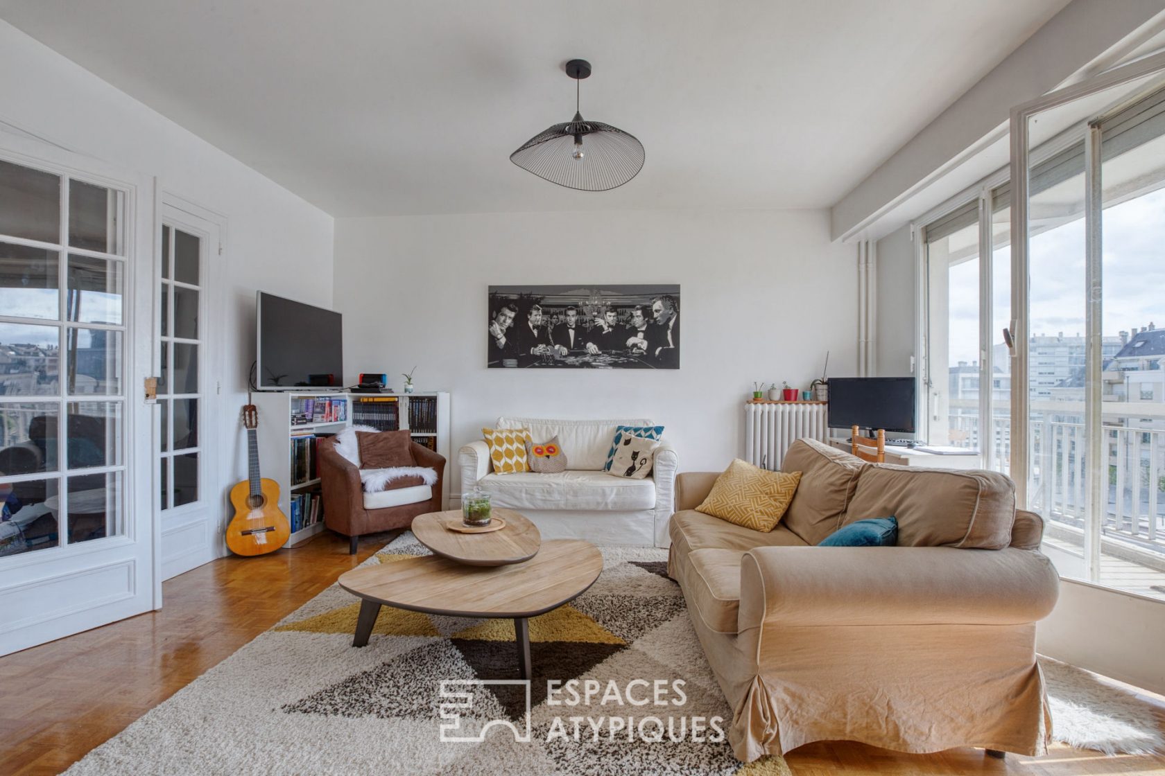 L’accueillant : appartement lumineux avec sa vue dégagée