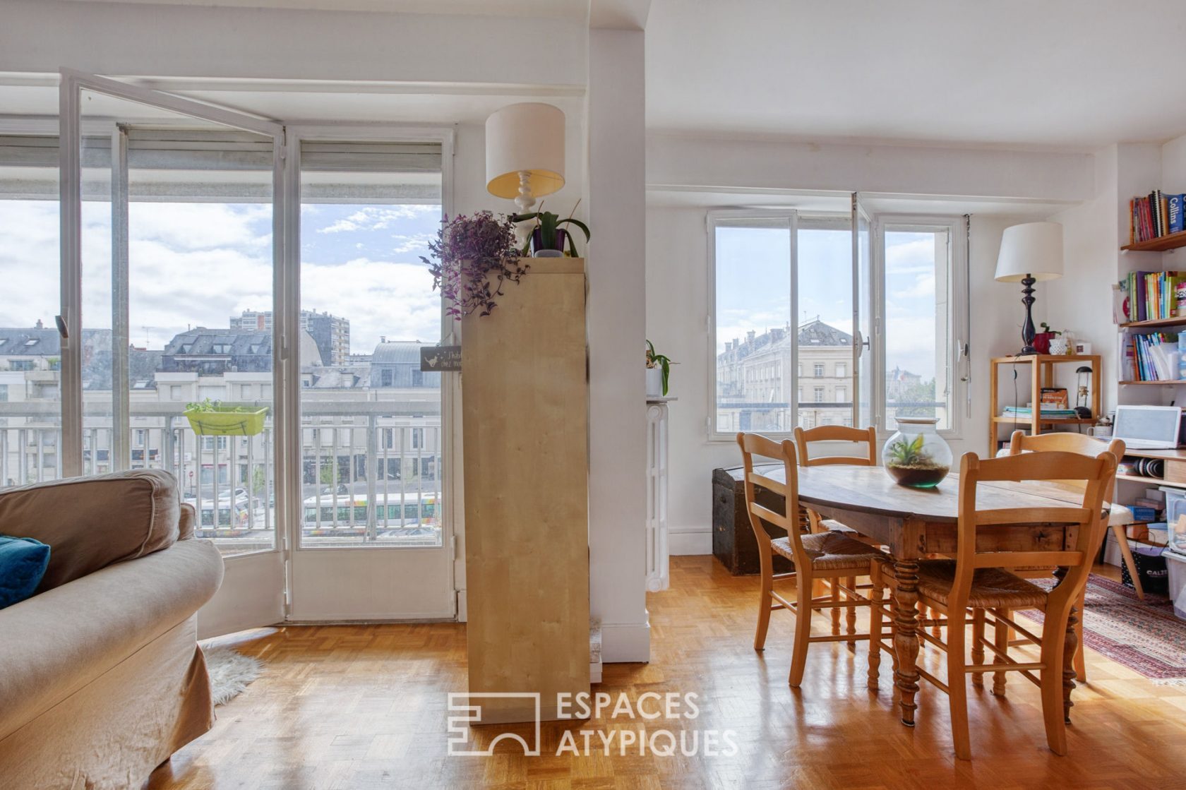 L’accueillant : appartement lumineux avec sa vue dégagée