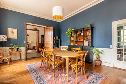 Maison familiale de caractère dans le bourg de Chemillé