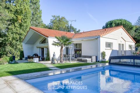 Maison d&rsquo;architecte à l&rsquo;environnement bucolique
