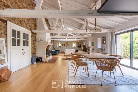 Propriété d&rsquo;exception : Authentique longère rénovée