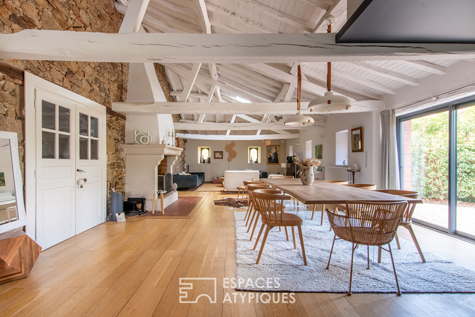 Propriété d&rsquo;exception : Authentique longère rénovée