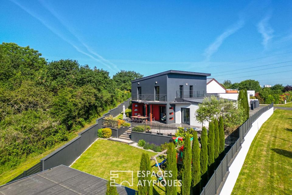 Lumineuse maison contemporaine