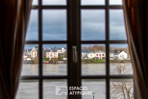 Maison d’artiste en coeur de ville avec vue Loire