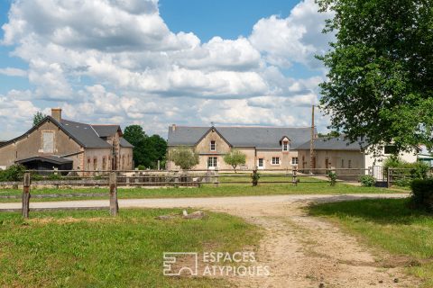 Ancien ferme rénovée avec gîte et dépendances