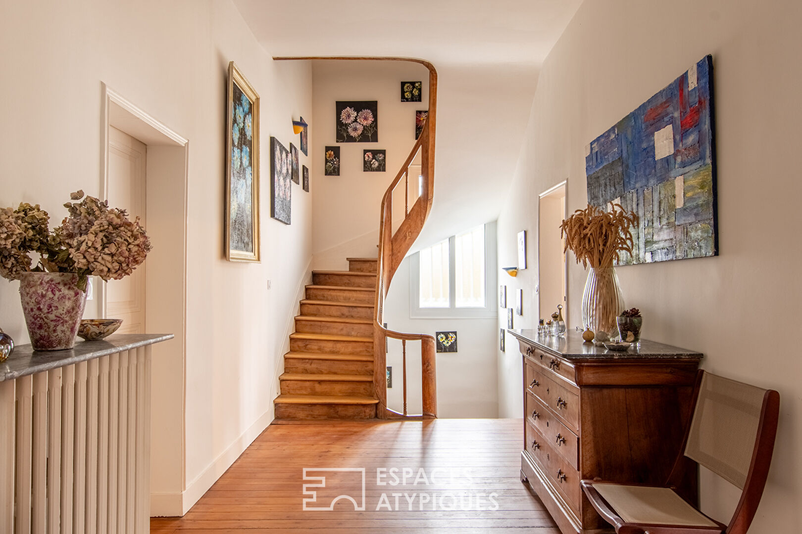 Maison de maître avec appartement attenant et parc arboré