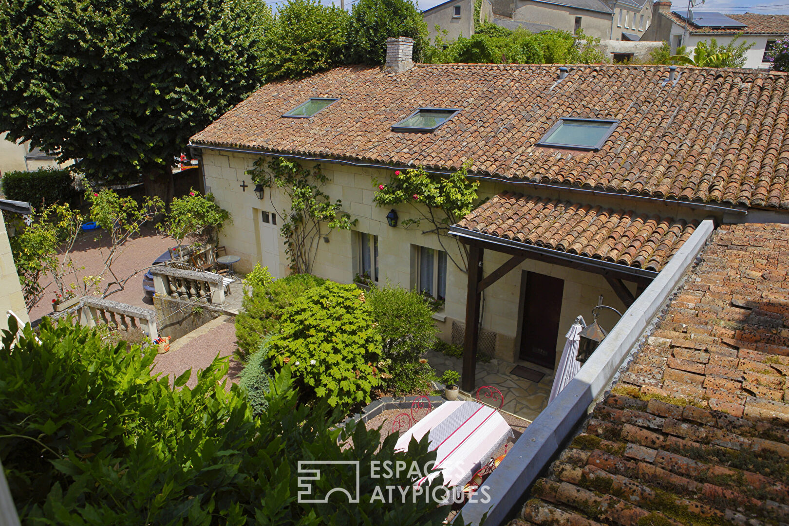 Propriété de caractère et d&rsquo;histoire en coeur de ville