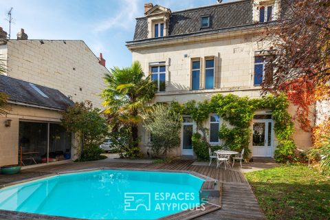 Maison bourgeoise XIXe au coeur de Saumur