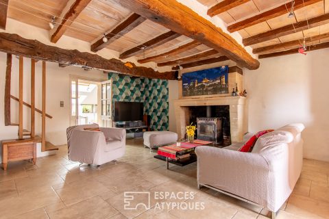 Peaceful renovated old farmhouse with swimming pool