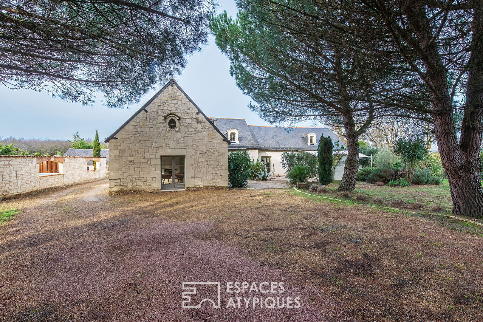 A charming house in a landscaped setting