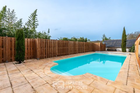 A charming house in a landscaped setting