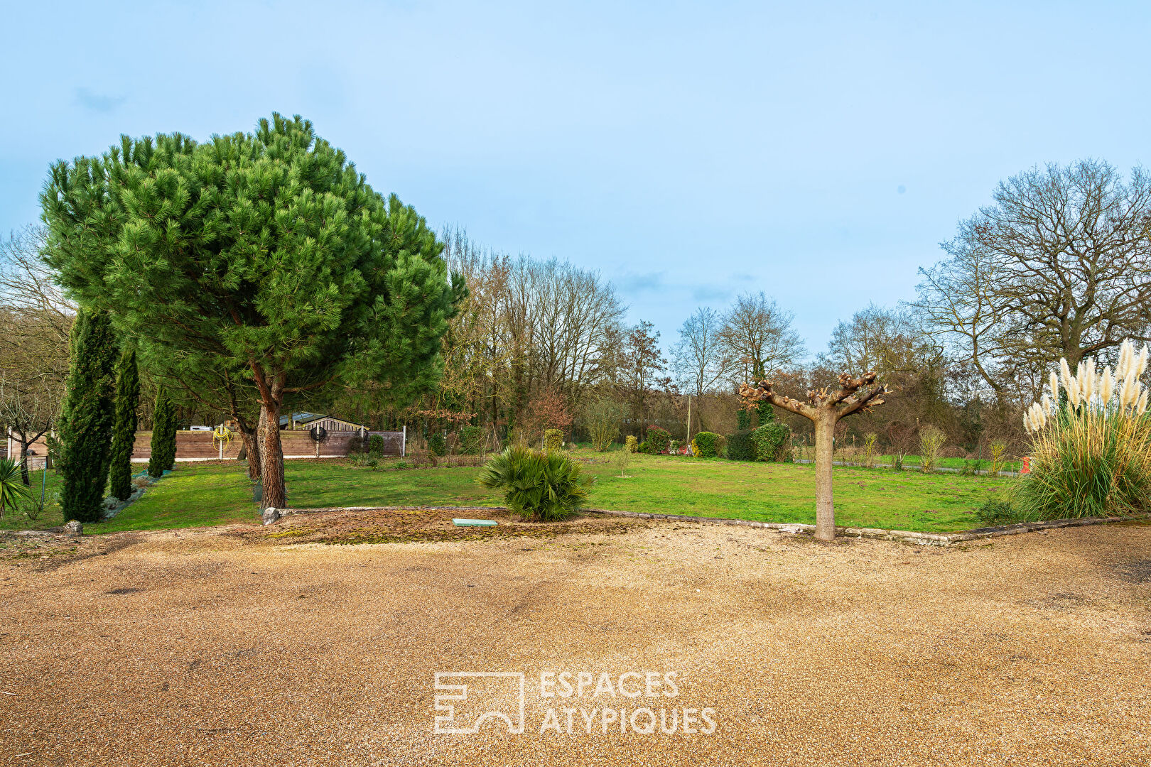 A charming house in a landscaped setting