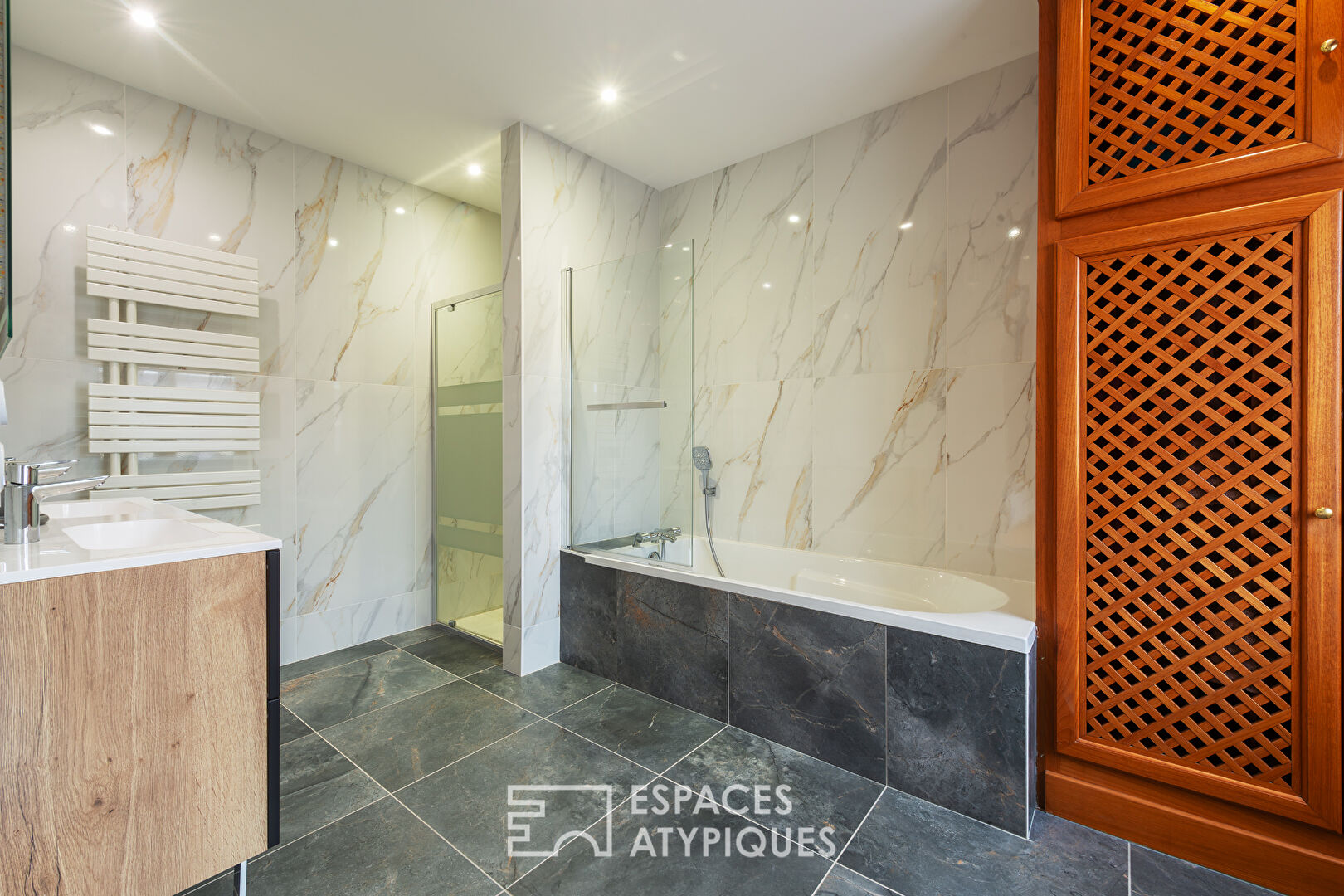 A charming house in a landscaped setting