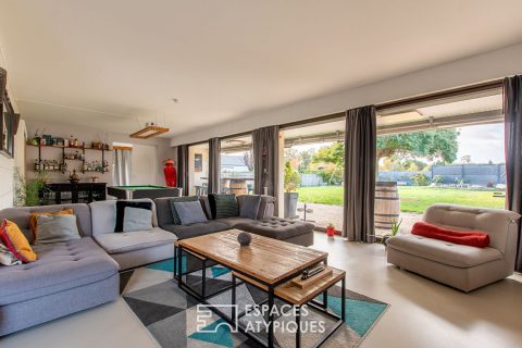 Maison d&rsquo;architecte avec vie de plain-pied