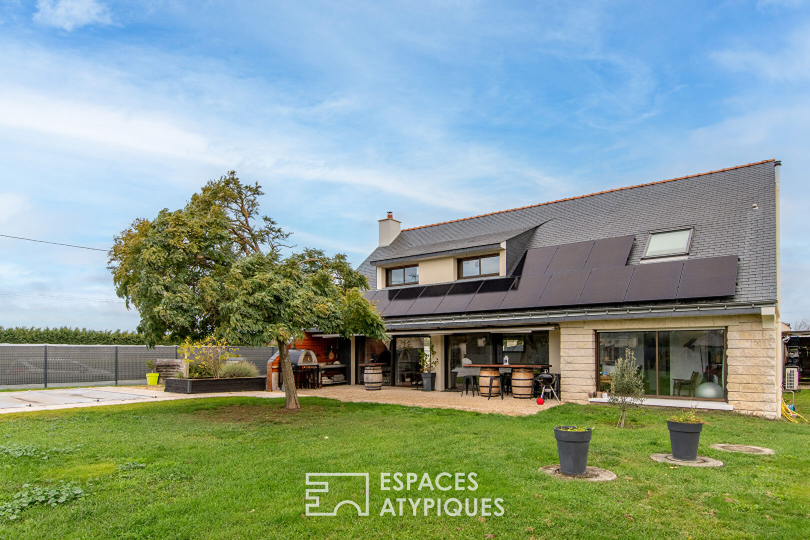 Maison d&rsquo;architecte avec vie de plain-pied