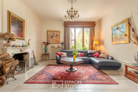 Maison de maître avec parc arboré