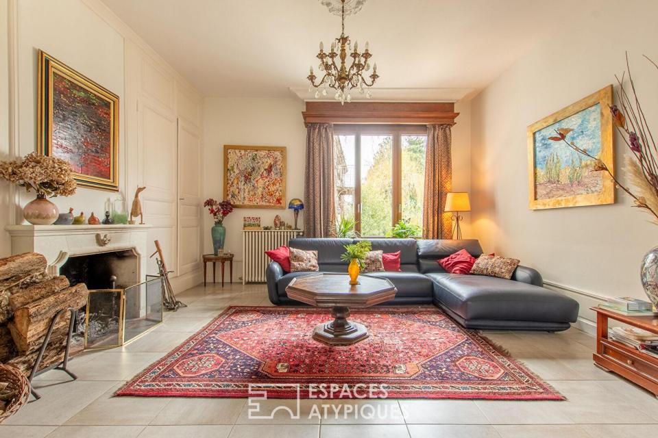 Maison de maître avec parc arboré