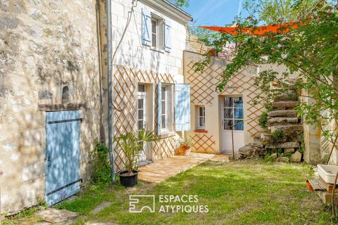 Habitat troglodytique au charme ligérien