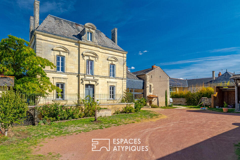 Propriété de caractère avec gîte et nombreuses dépendances