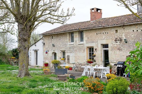 Intimate and warm farmhouse