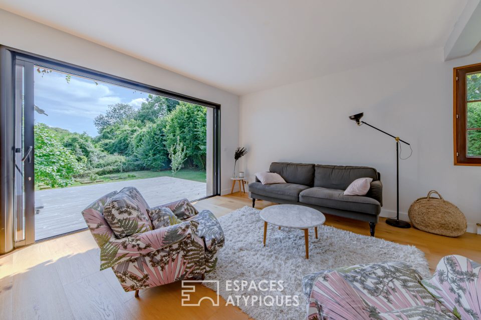 27630 VEXIN SUR EPTE - Maison familiale rénovée par un architecte d'intérieur - Réf. 1010EAR