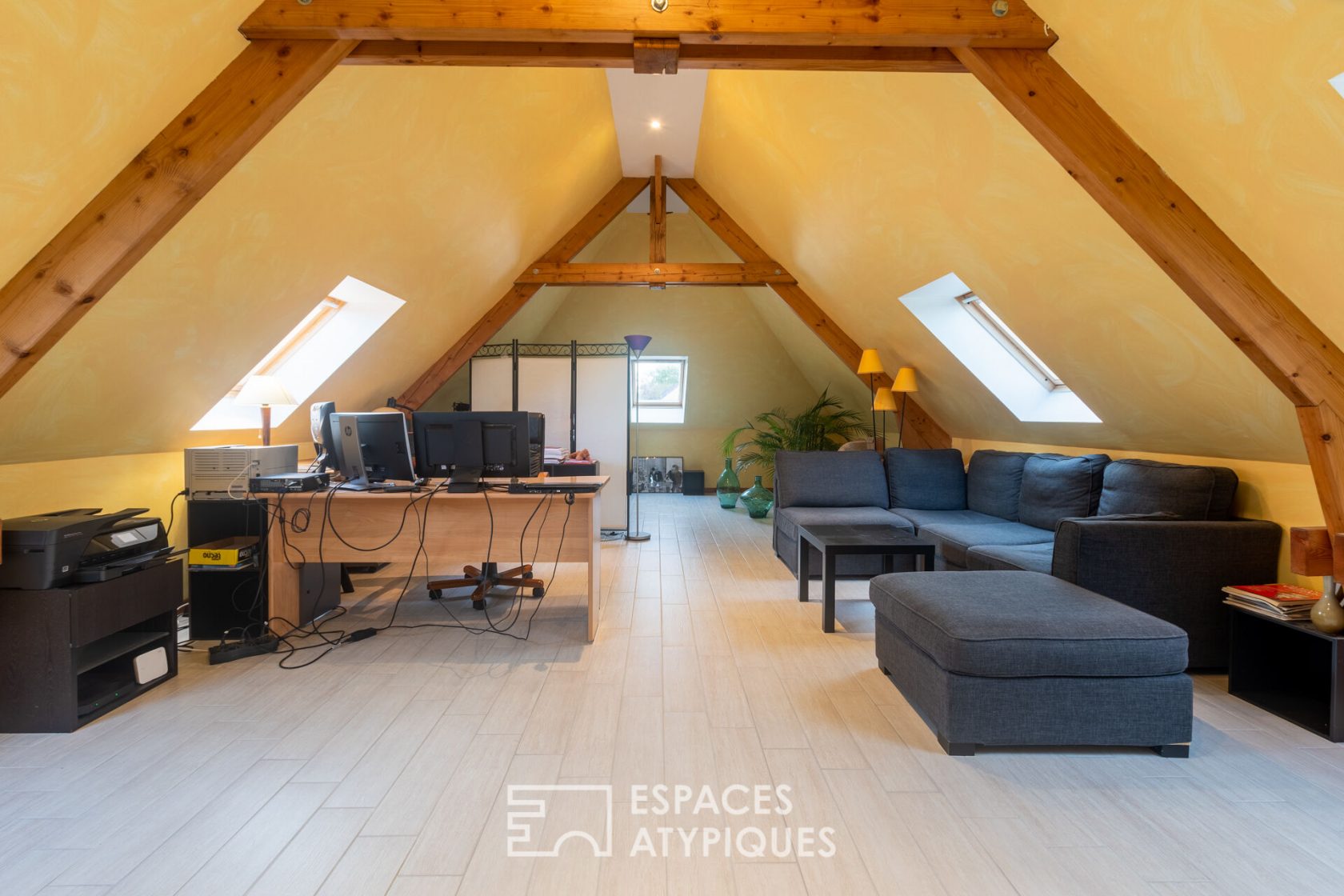 Architect house open to nature – near Honfleur
