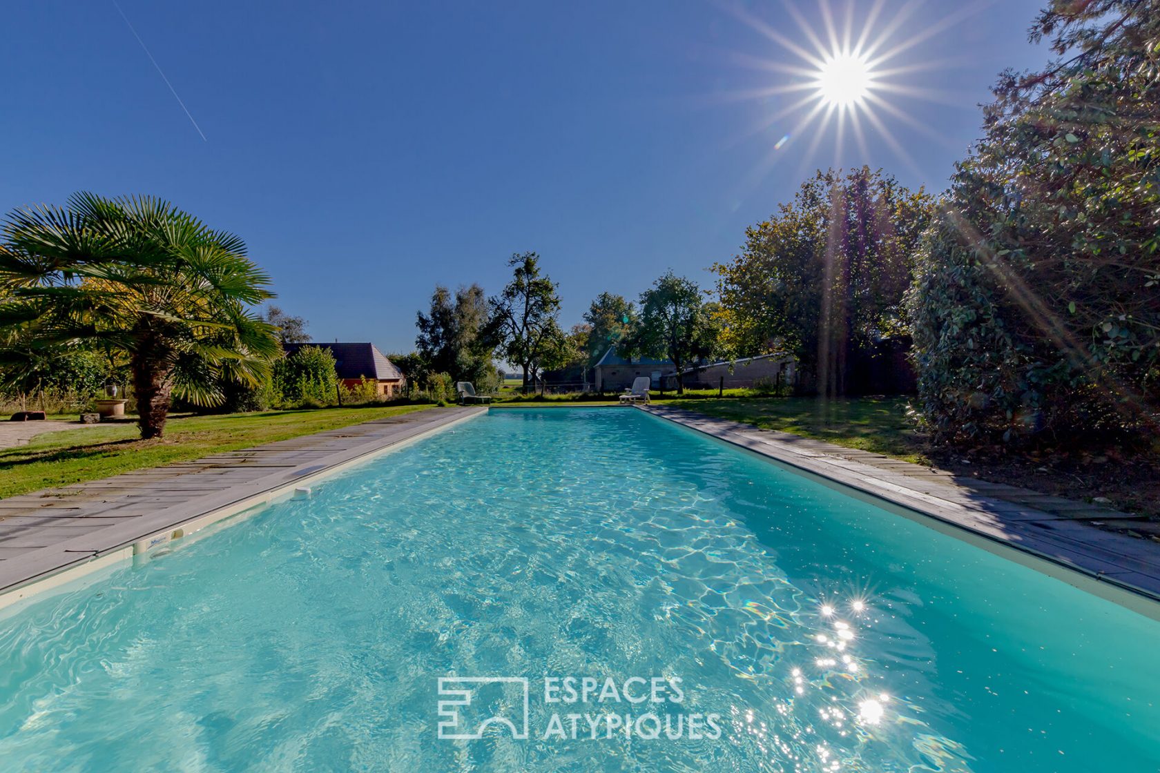 Ancienne grange dîmière avec piscine et maison d’amis