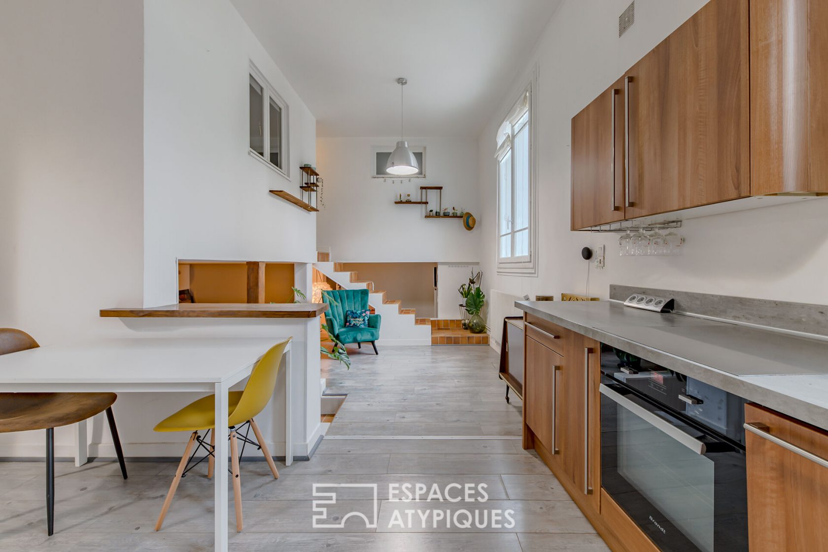 Atypical apartment in the city center