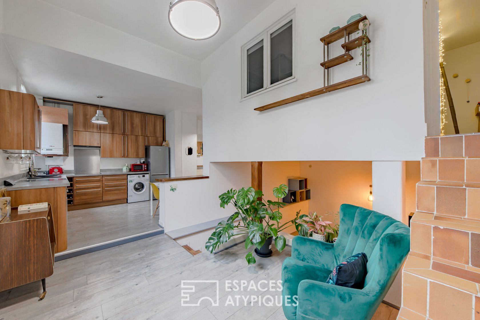 Atypical apartment in the city center