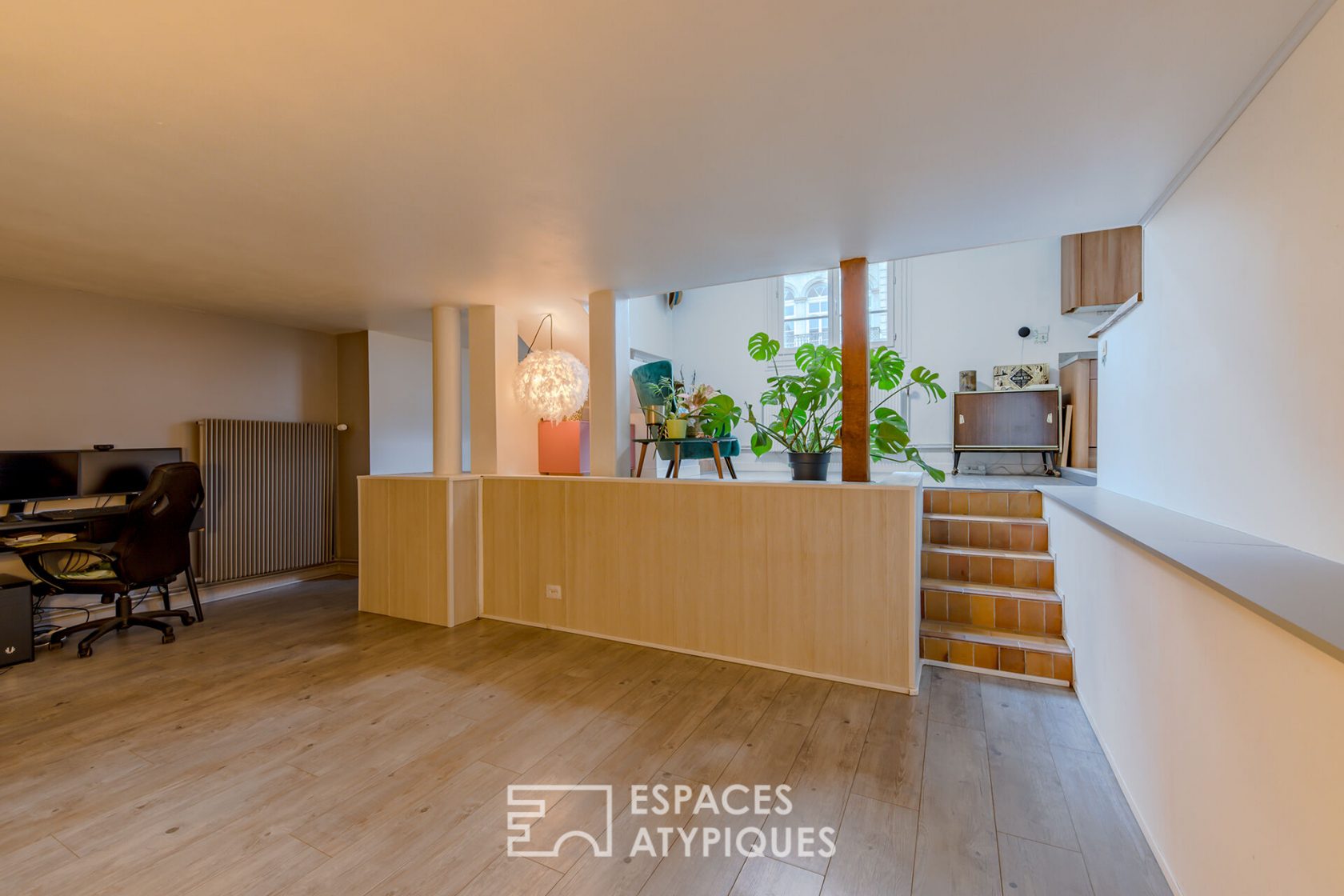 Atypical apartment in the city center