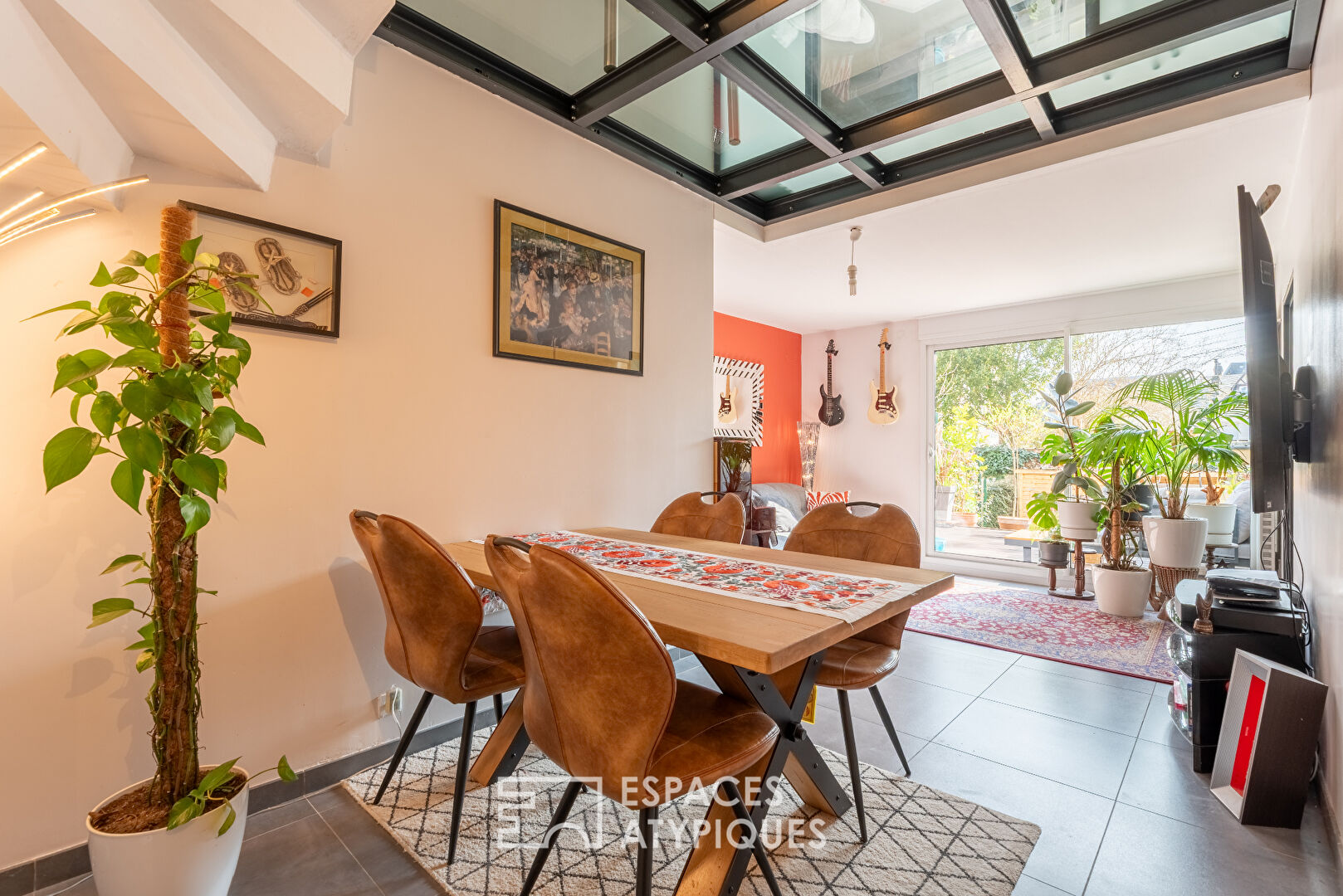 Appartement en duplex avec terrasse – Quartier Saint Clément