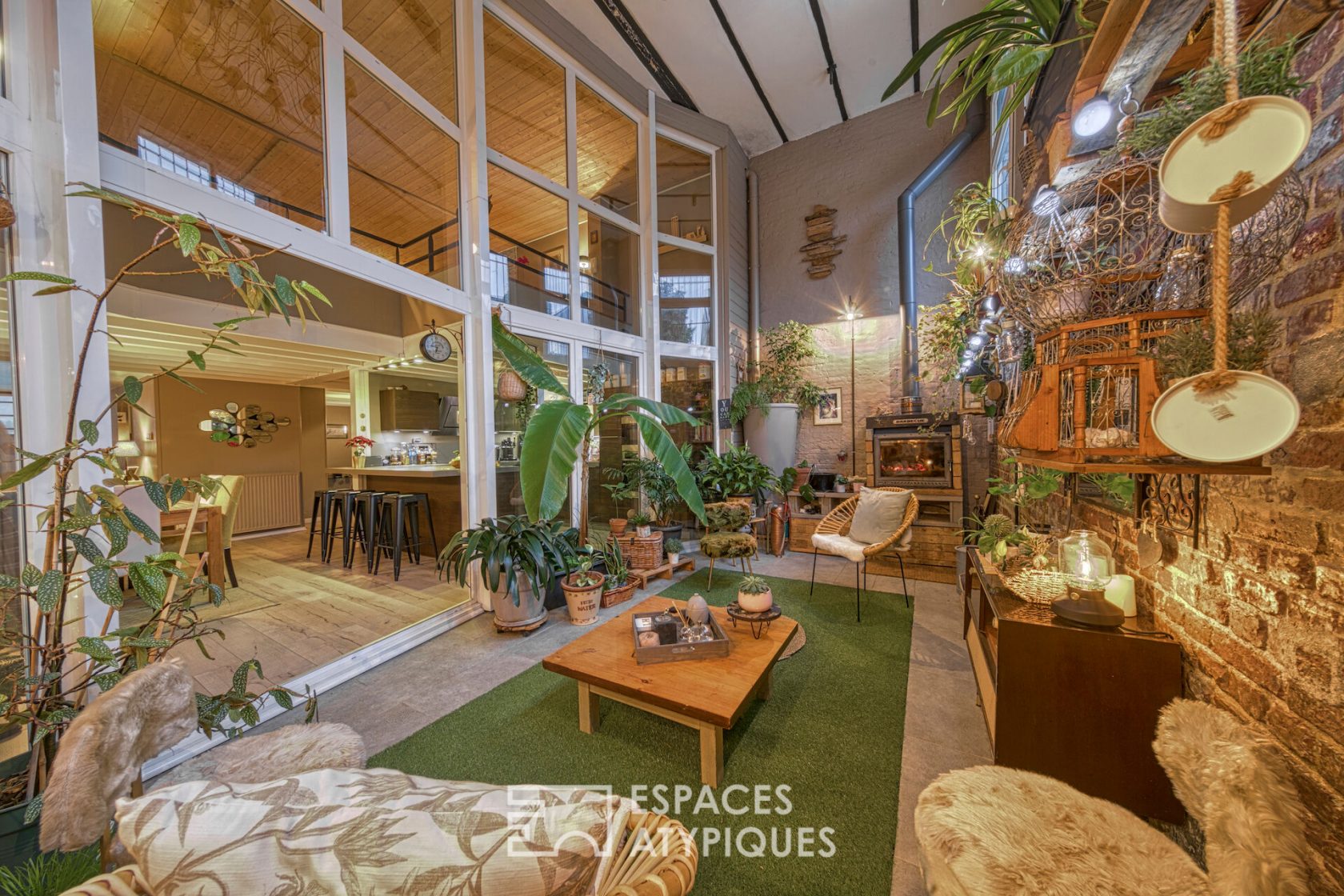 Charming loft with winter garden and private terrace